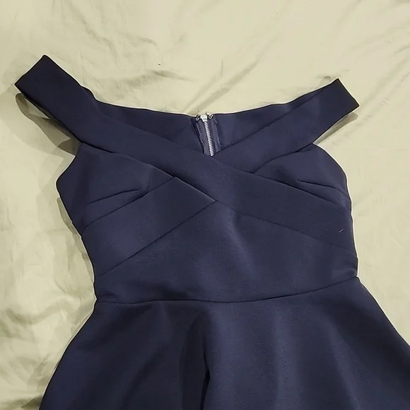 Women navy dress size L #Windsor - Picture 7 of 10